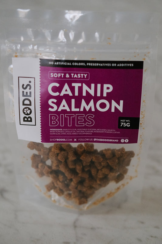 Catnip Salmon Bites